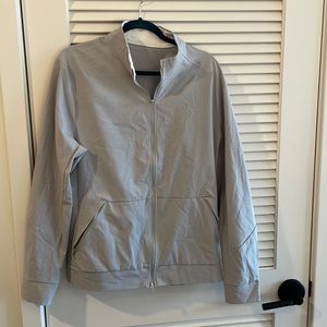 Gray lululemon light weight coat